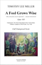 A Fool Grows Wise Concert Band sheet music cover